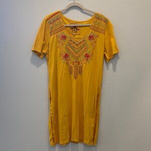 Johnny Was | Sonya side slit embroidered tunic